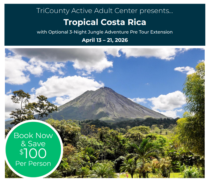 Tropical Costa Rico – April 13-21, 2026