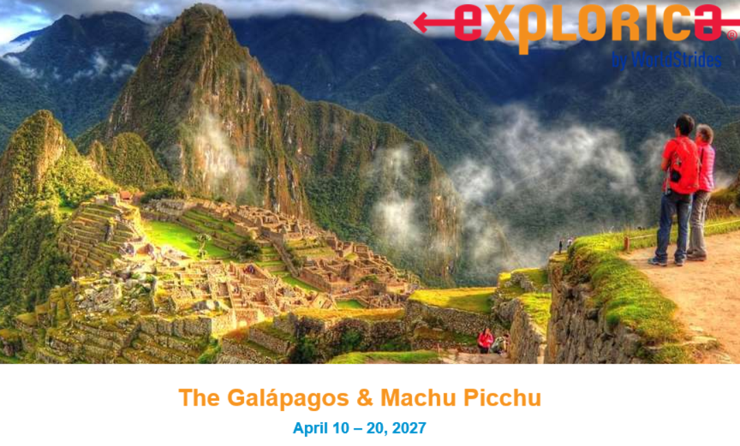 The Galapagos & Machu Picchu – April 10-20, 2027